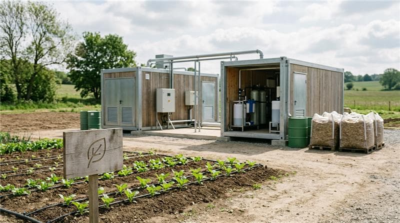 Establish 5 TPD Commercial Plant visual